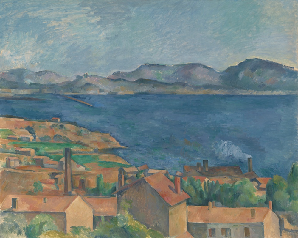 Bucht von Marseille, von L’Estaque aus gesehen