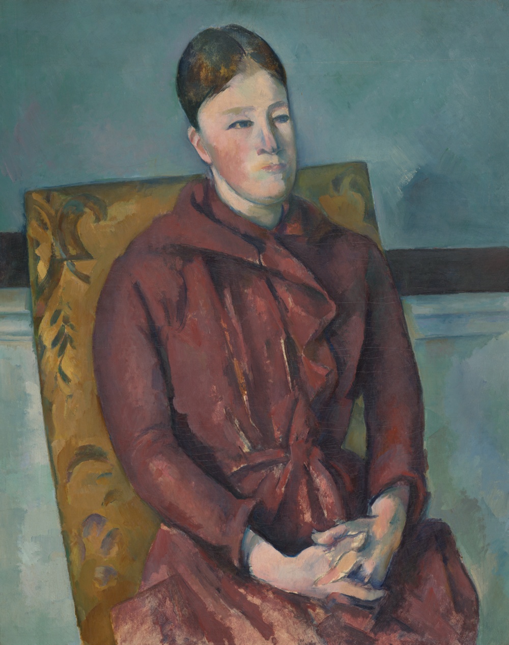 Madame Cézanne im gelben Sessel