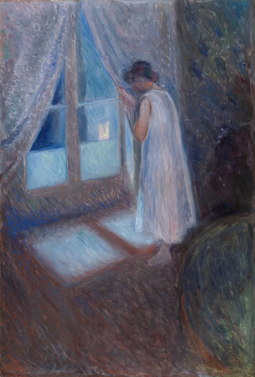 Mädchen am Fenster