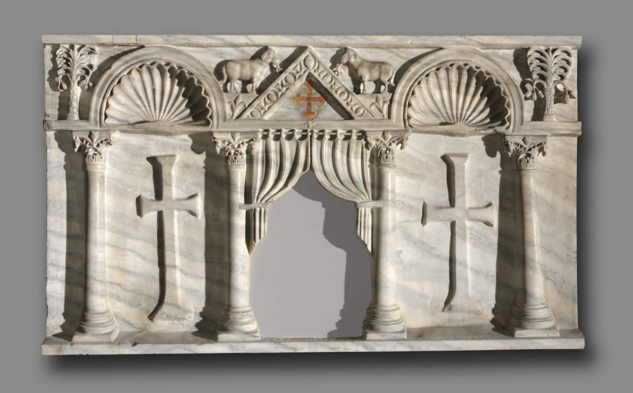 Frühbyzantinische Altarfront